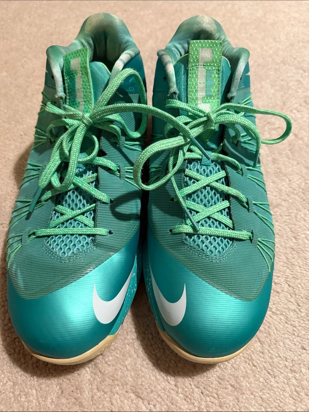 Nike AirMax LeBron 10 Low Easter Sneakers